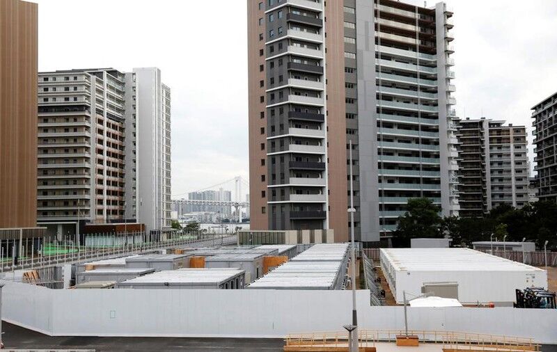 Cận cảnh bên trong làng Olympic Tokyo-7