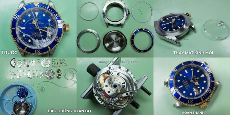 Những điều cần biết về bảo dưỡng đồng hồ Rolex