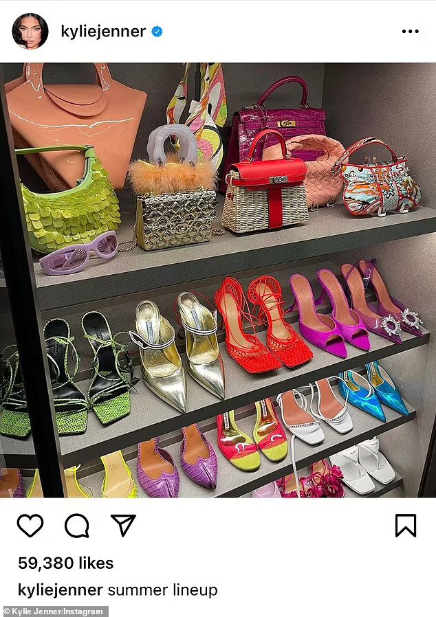Chiêm ngưỡng tủ đồ hiệu triệu đô của Kylie Jenner