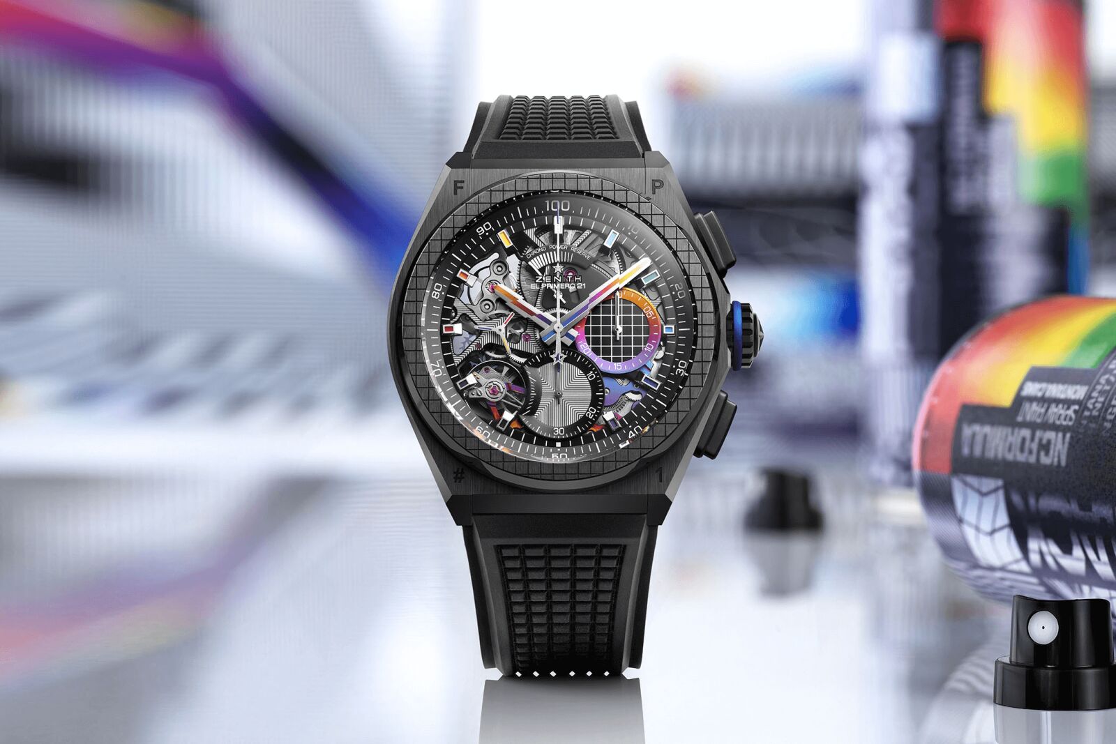 Zenith Defy 21 Felipe Pantone - Sắc màu của nghệ thuật đường phố-2