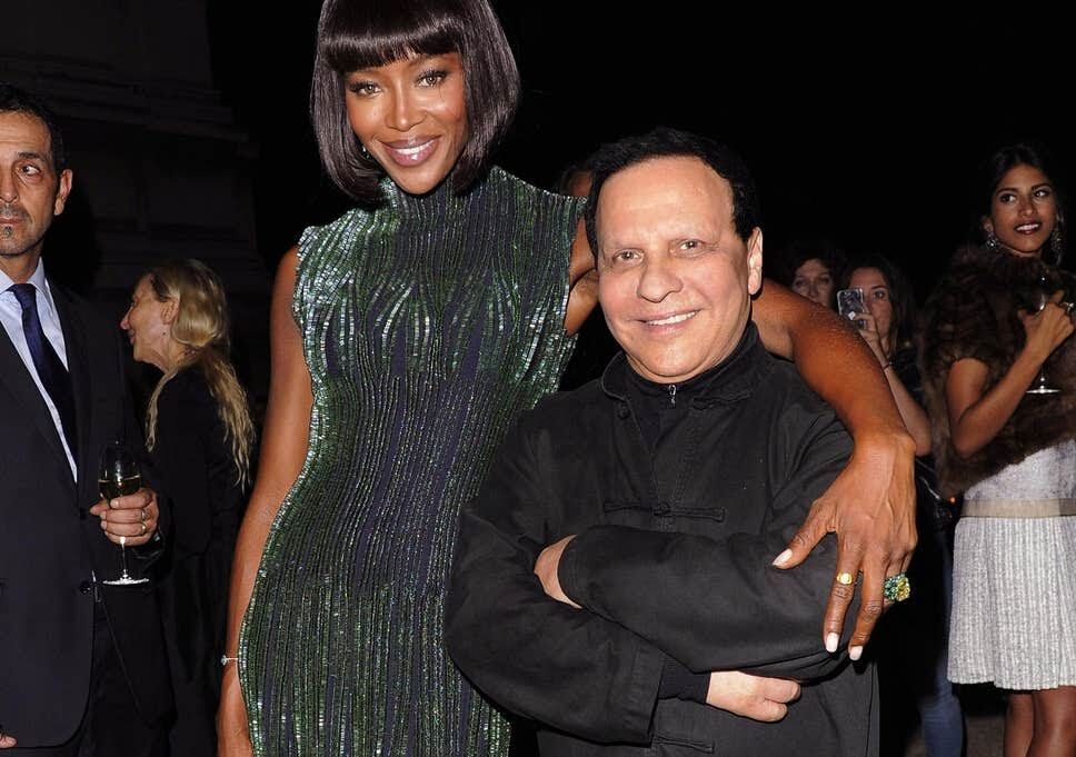 Azzedine Alaïa và Naomi Campbell