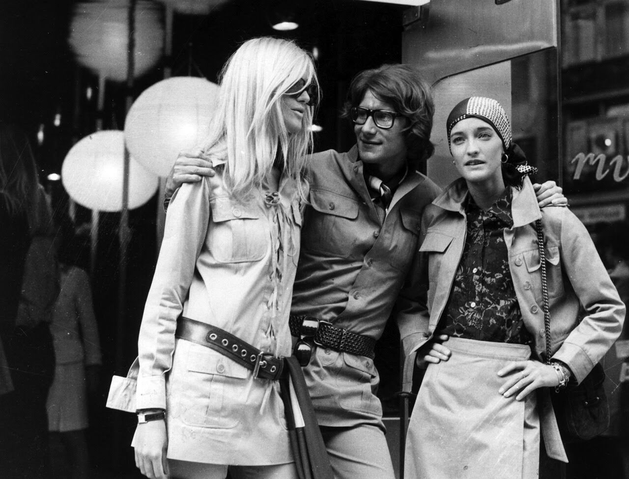 Betty Catroux, Yves Saint Laurent và Loulou de la Falaise