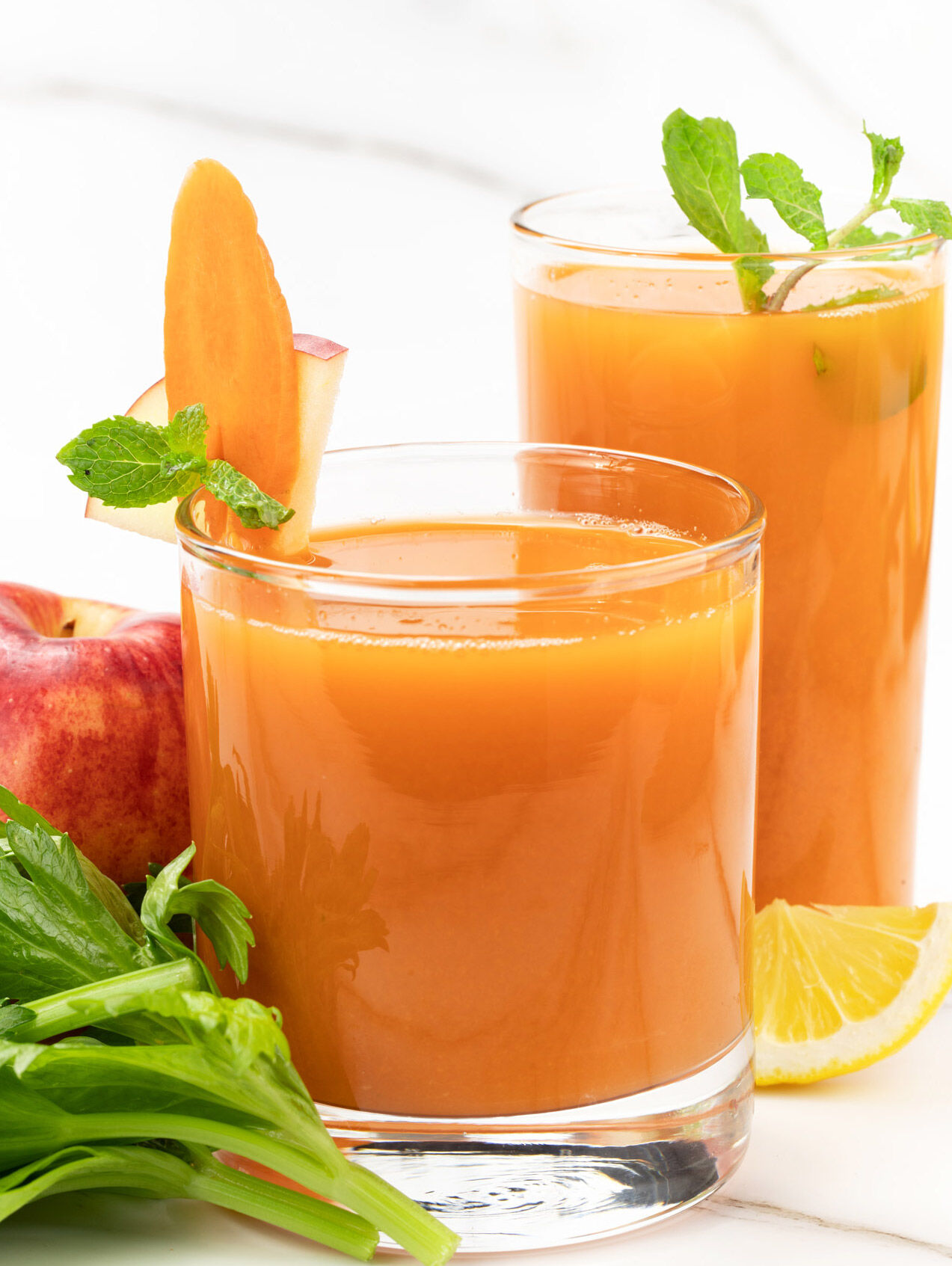 cần tây cà rốt