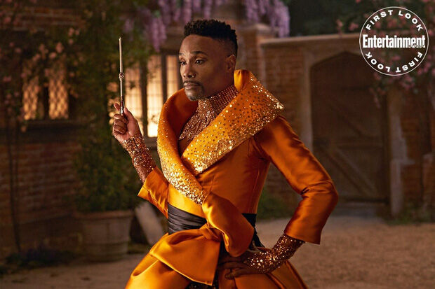 Billy Porter diện đầm đính nơ, nổi bật trên thảm đỏ ra mắt Cinderella-3