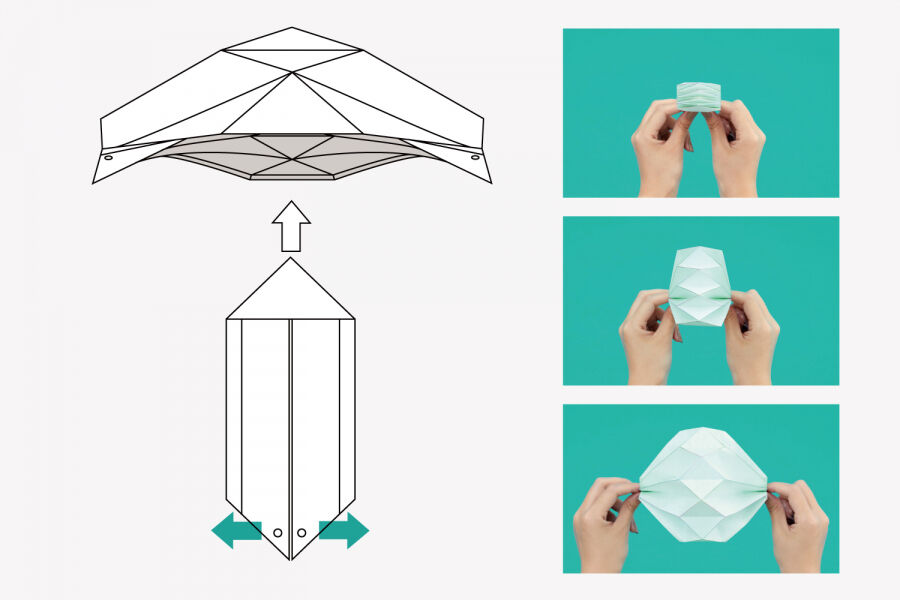 Khi khẩu trang kết hợp với nghệ thuật Origami ấn tượng của Nhật Bản-3