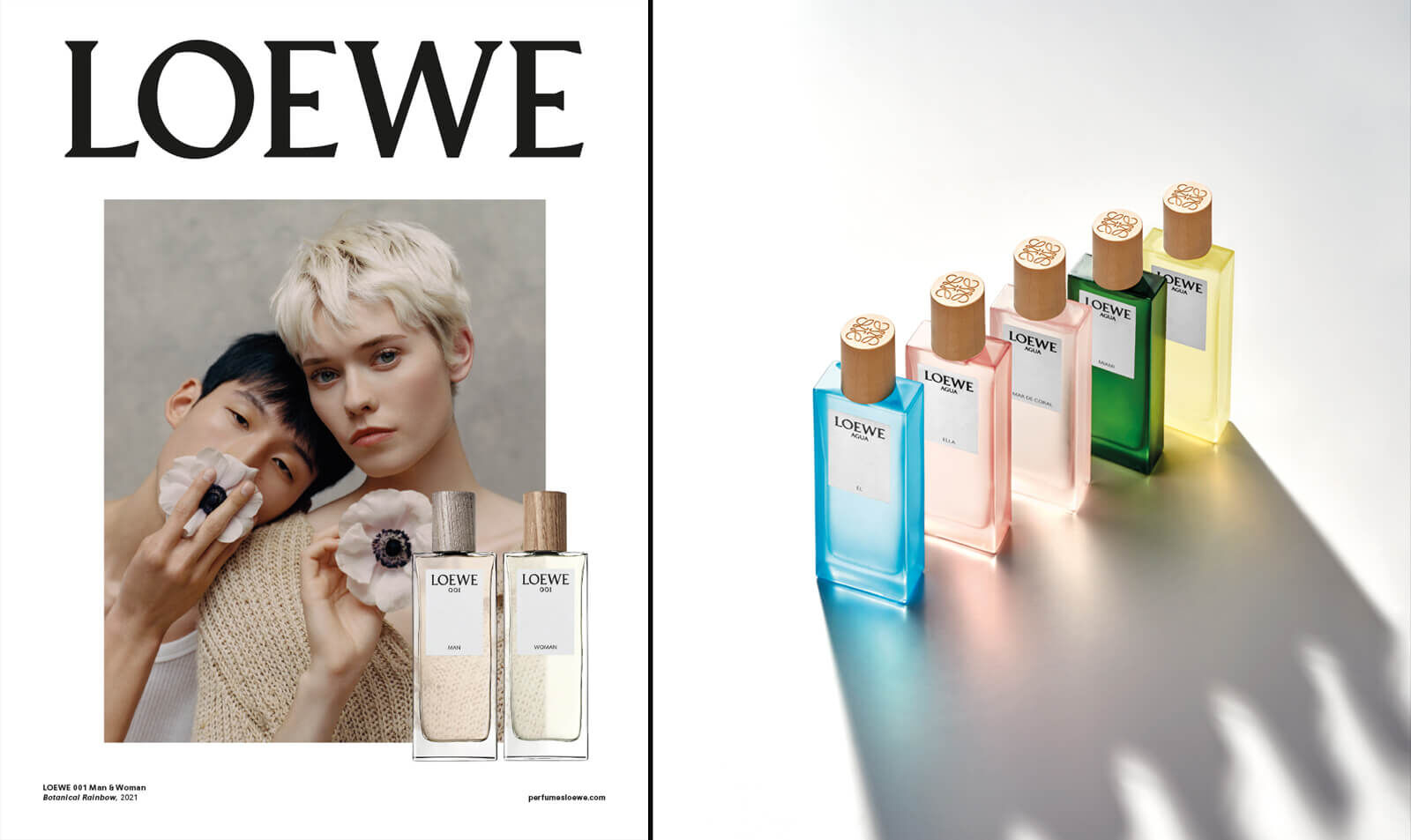 LOEWE ra mắt hương nước hoa SOLO cho BST Botanical Rainbow