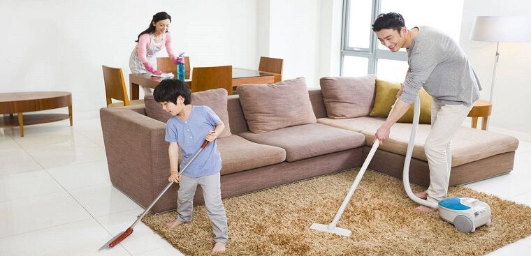 dọn dẹo đón tết