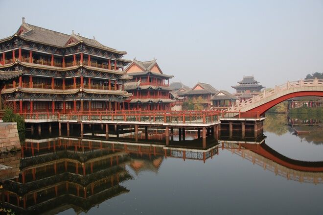 Những trường quay trăm triệu USD của Trung Quốc - Phim truyền hình
