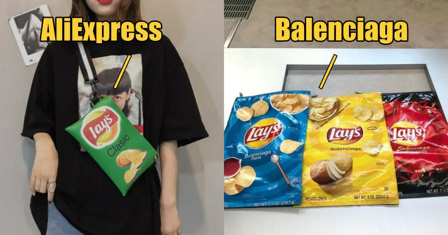 Balenciaga x Lay's