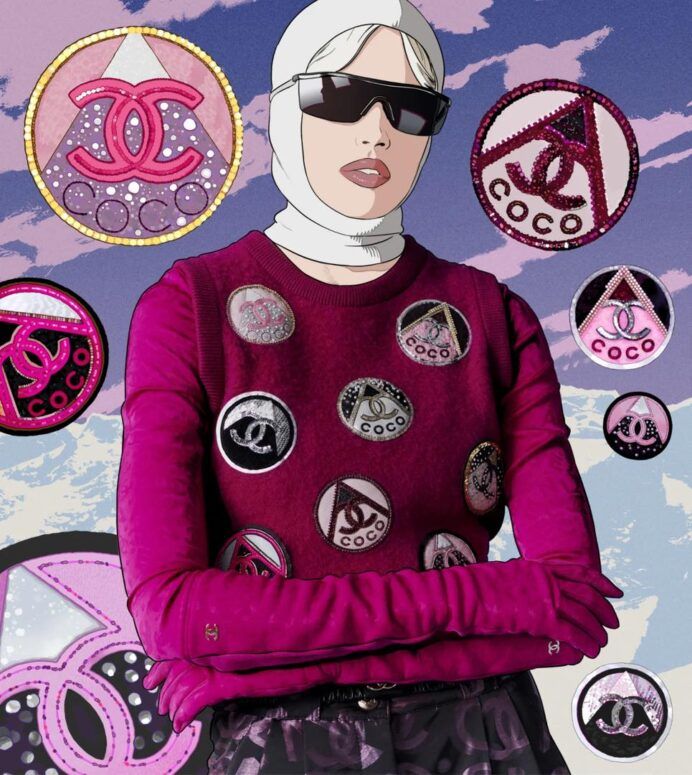 BST CHANEL COCO NEIGE 2022/2023