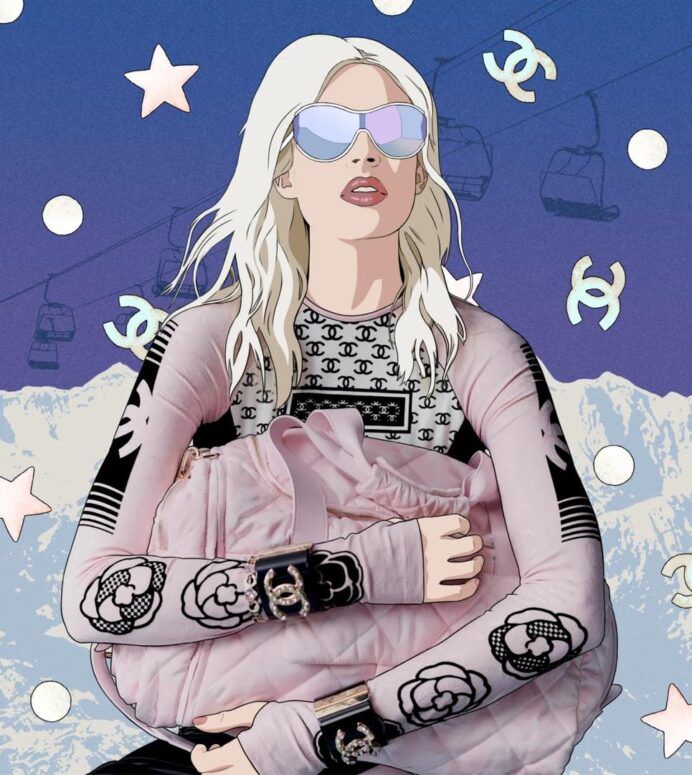 BST CHANEL COCO NEIGE 2022/2023