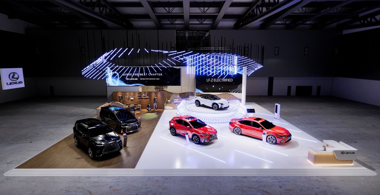 Xe điện Lexus tại Triển lãm Ô tô Việt Nam 2022 hứa hẹn nhiều bất ngờ