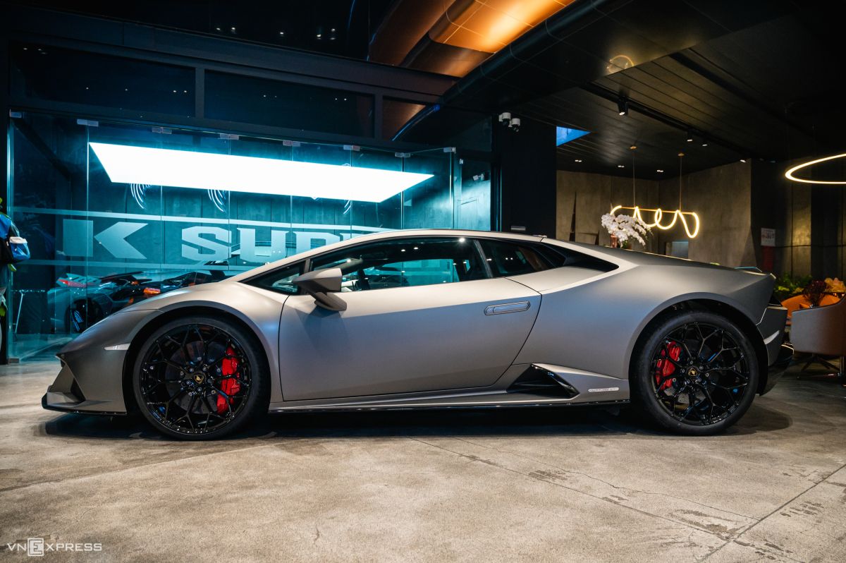 Lamborghini Huracan Evo bản nâng cấp
