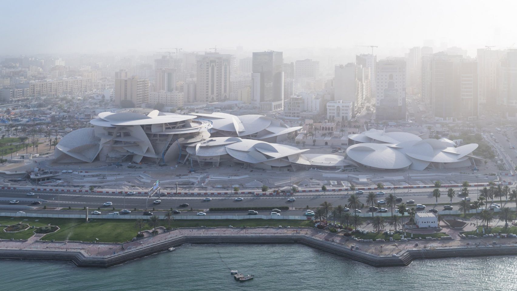 kiến trúc hoành tráng ở Qatar