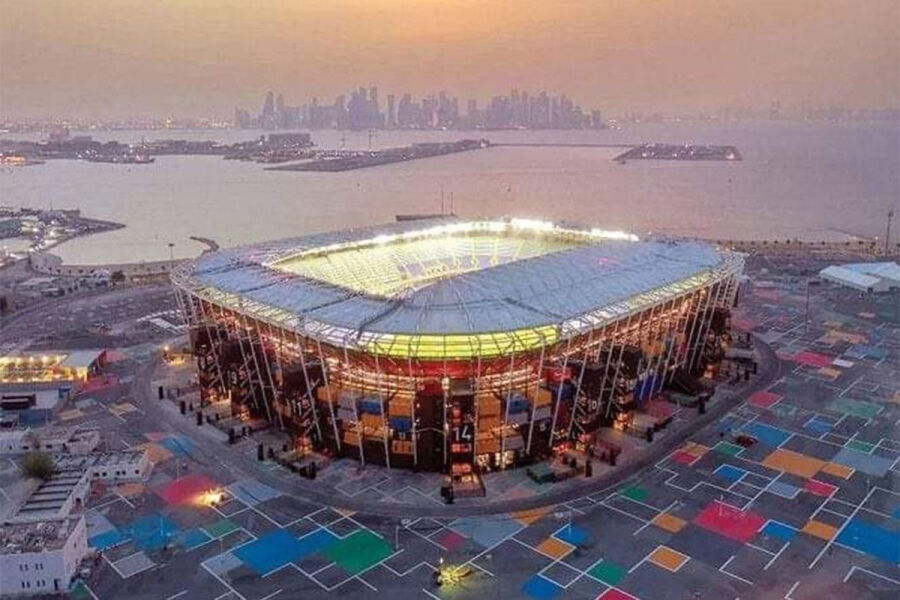 kiến trúc hoành tráng ở Qatar
