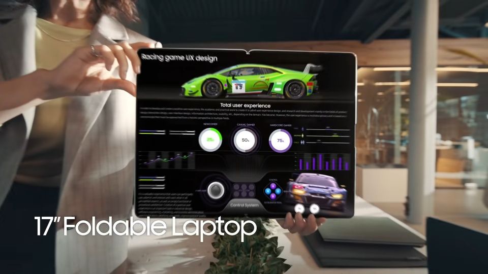 Laptop Samsung màn hình gập