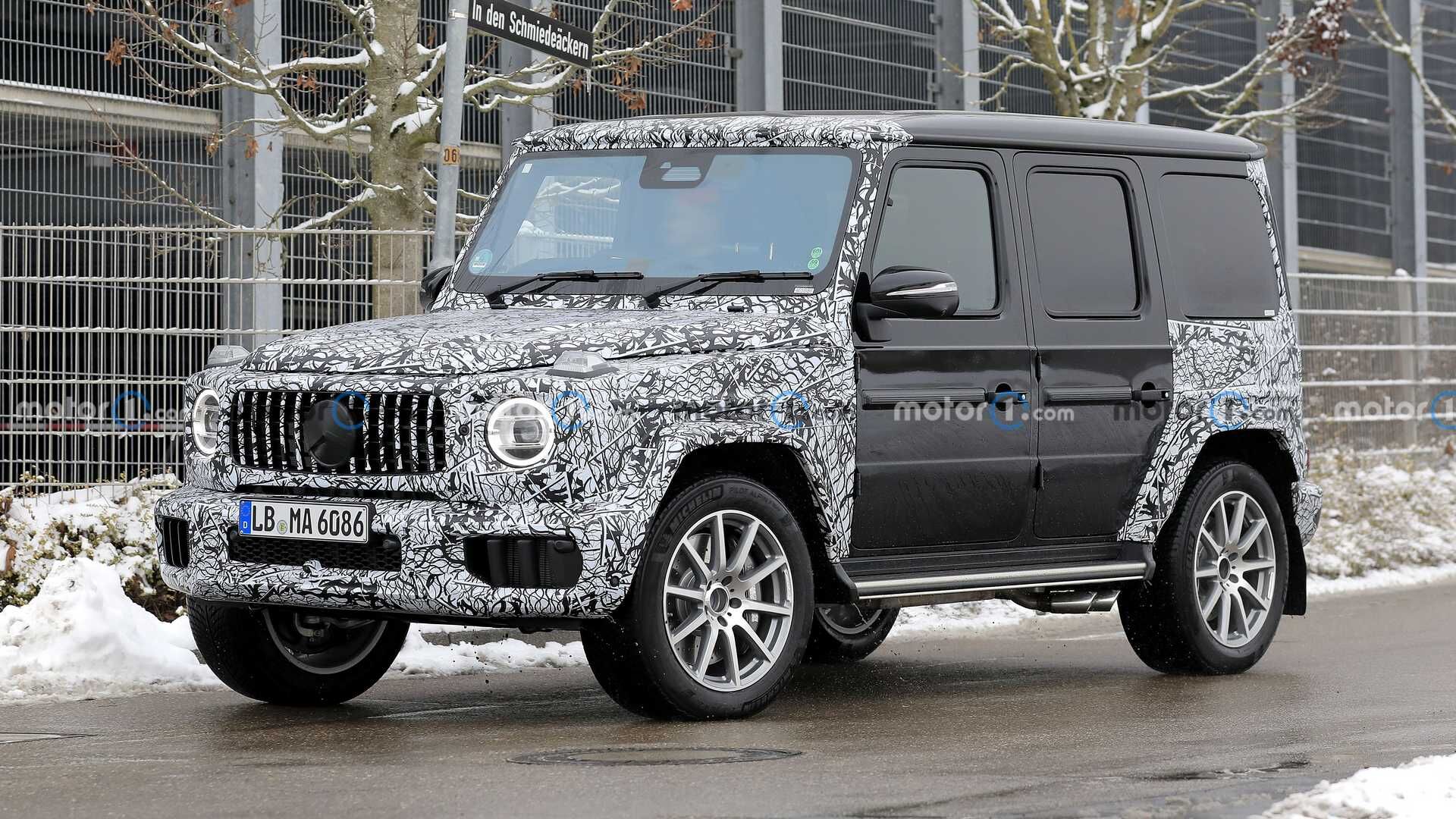 Thiết kế đầu xe Mercedes-Benz G-Class mới sẽ không có nhiều thay đổi