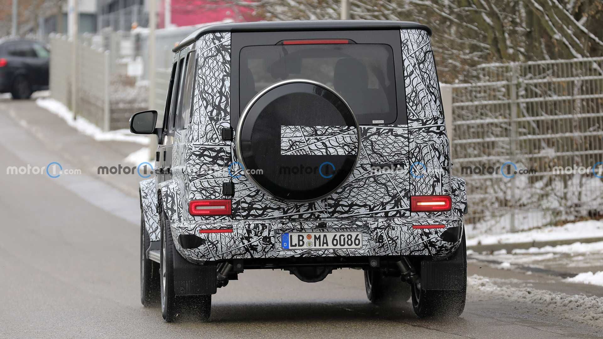 Thiết kế đuôi xe Mercedes-Benz G-Class