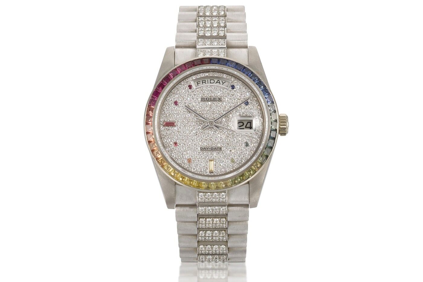 Chiếc đồng hồ Rolex “Rainbow Khanjar” quý hiếm được đưa ra đấu giá