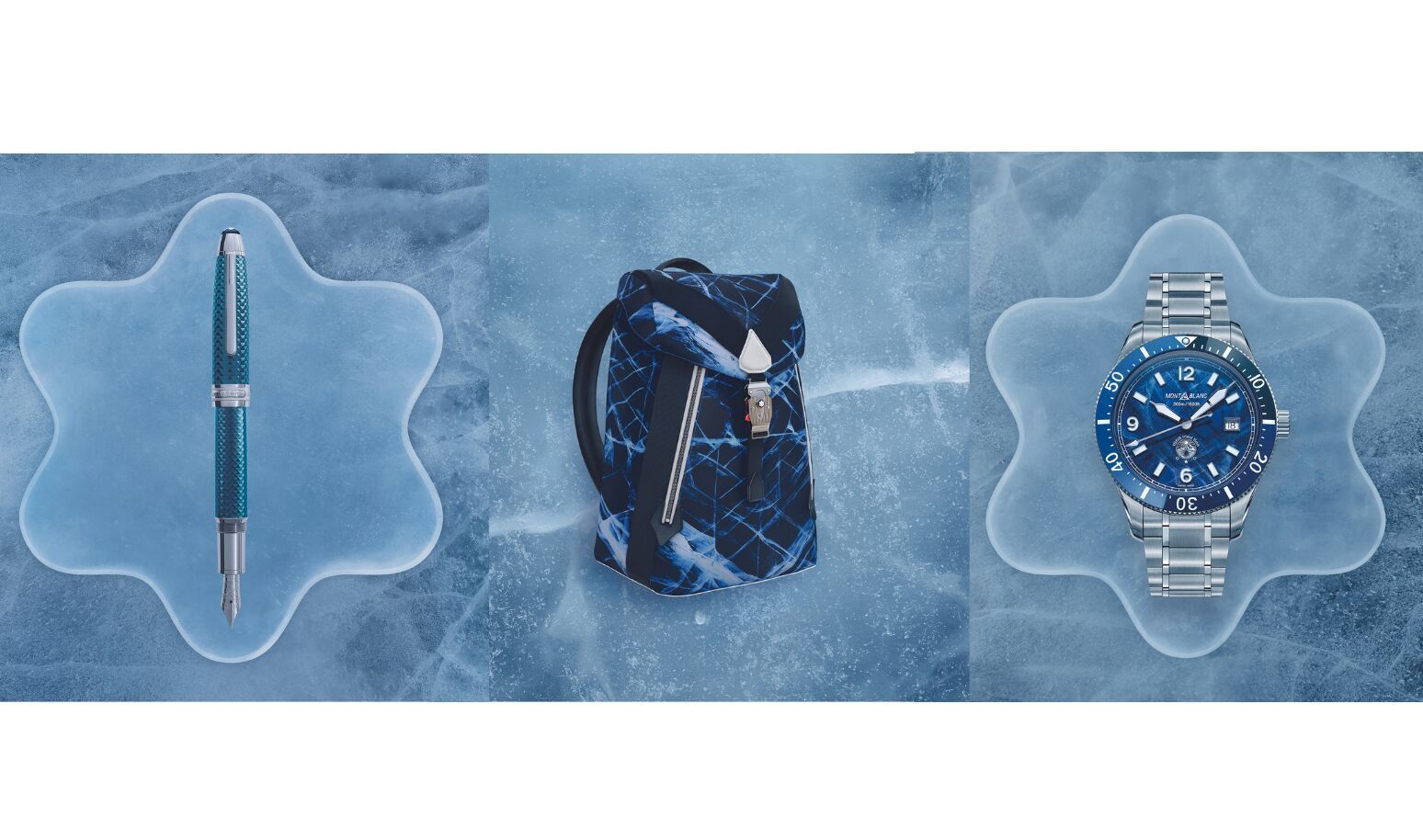 Montblanc ra mắt BST Glacier: Cảm hứng từ băng làm nên tuyệt tác
