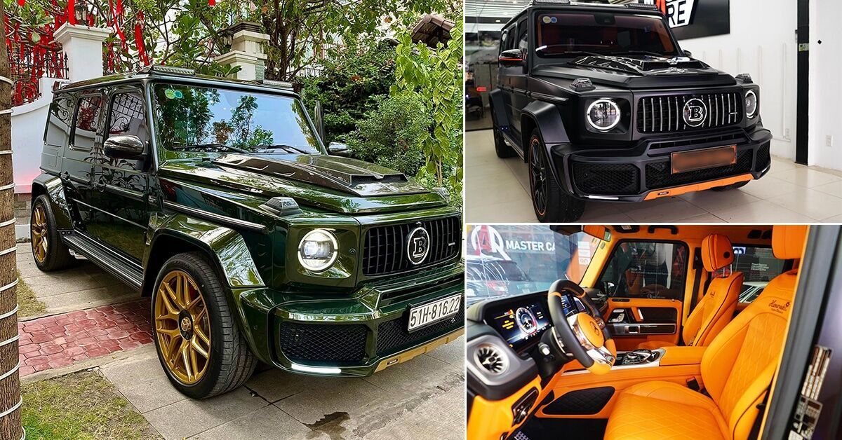 Vợ chồng Đoàn Di Băng thay áo mới cực chất cho Mercedes-AMG G63 Edition 1 độ Brabus - Tạp Chí Siêu Xe