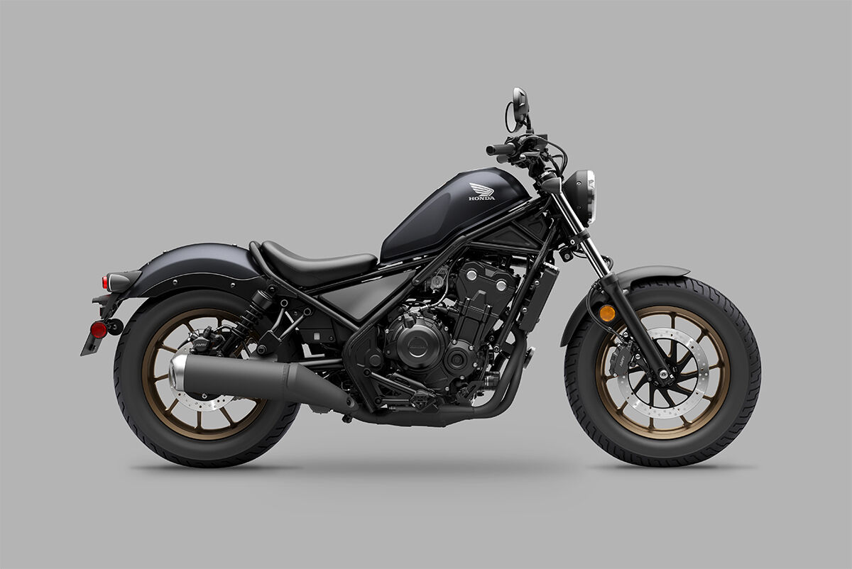 Rebel 500 phiên bản 2023 màu đen