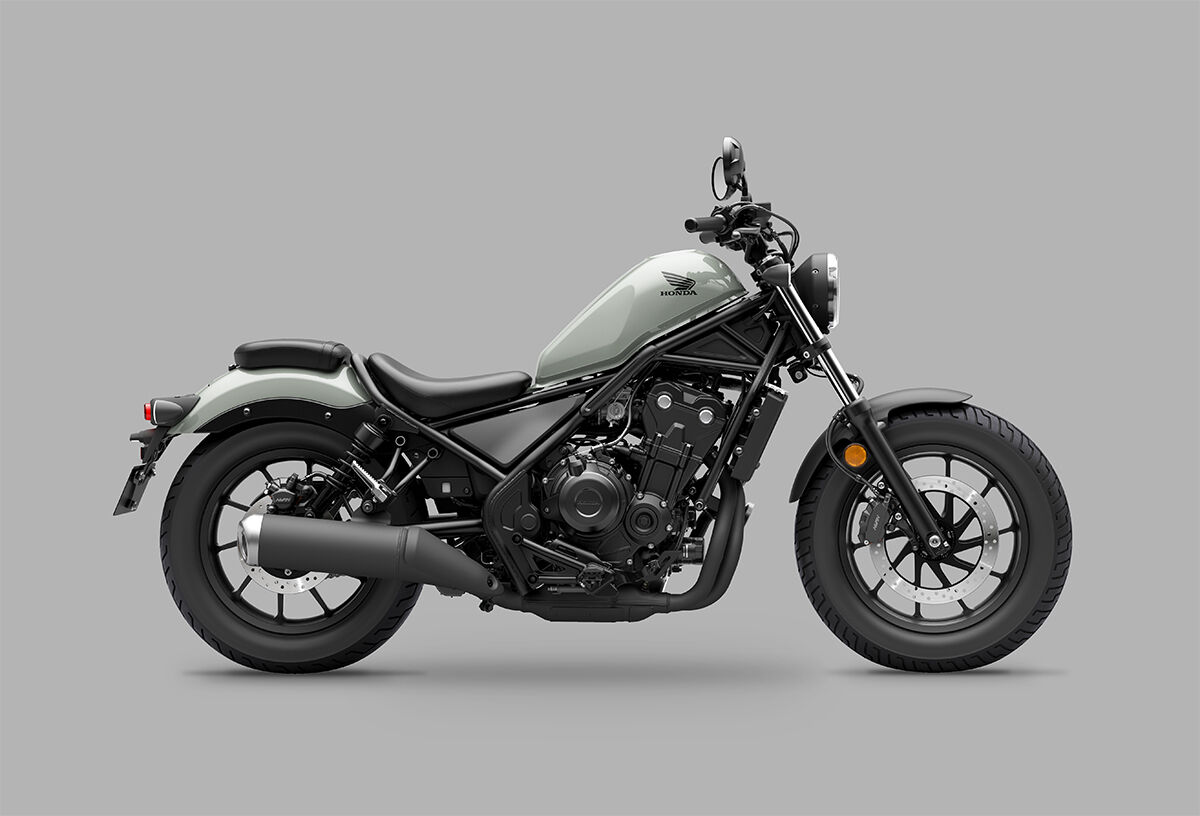 Rebel 500 phiên bản 2023 màu xám