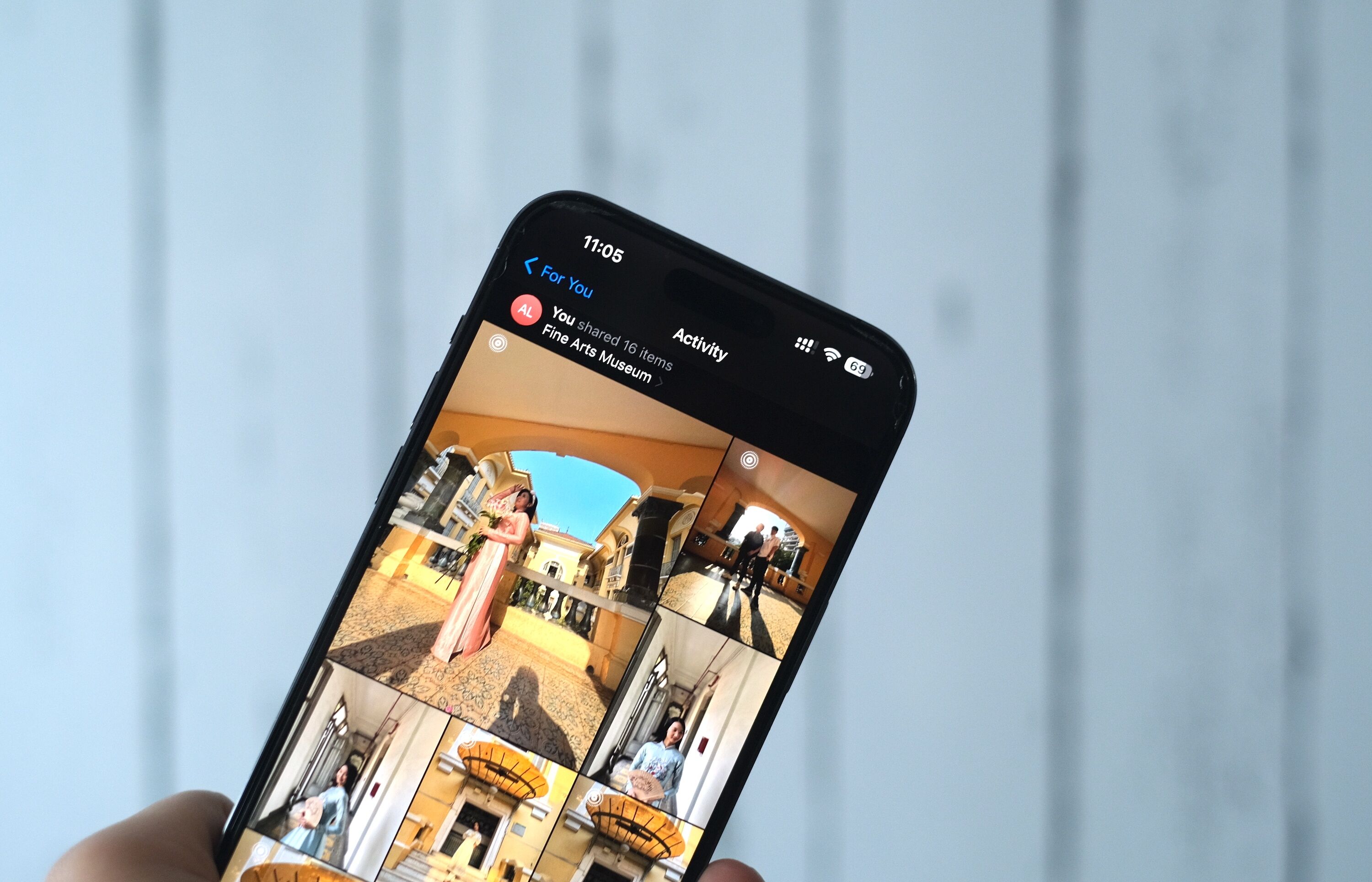 chia sẻ album ảnh trên iPhone