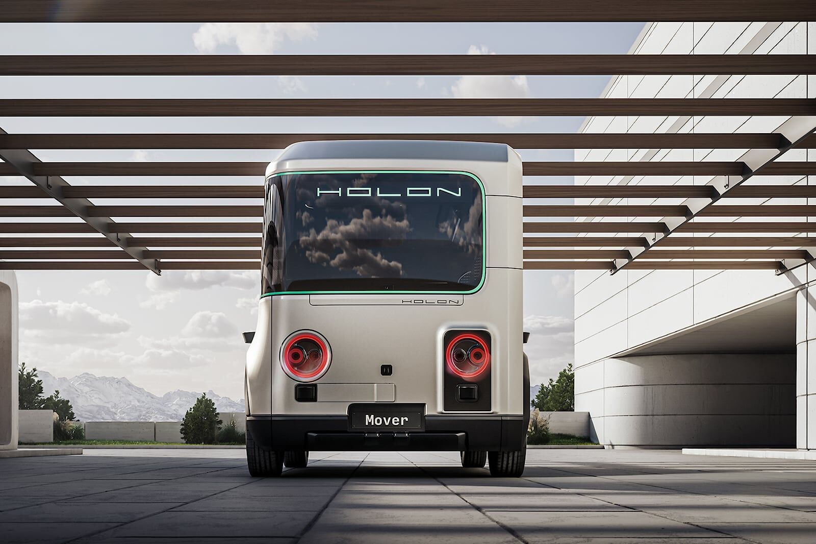 Đuôi xe Holon