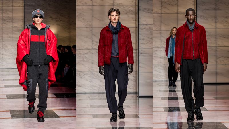 Giorgio Armani Thu Đông Nam 2023