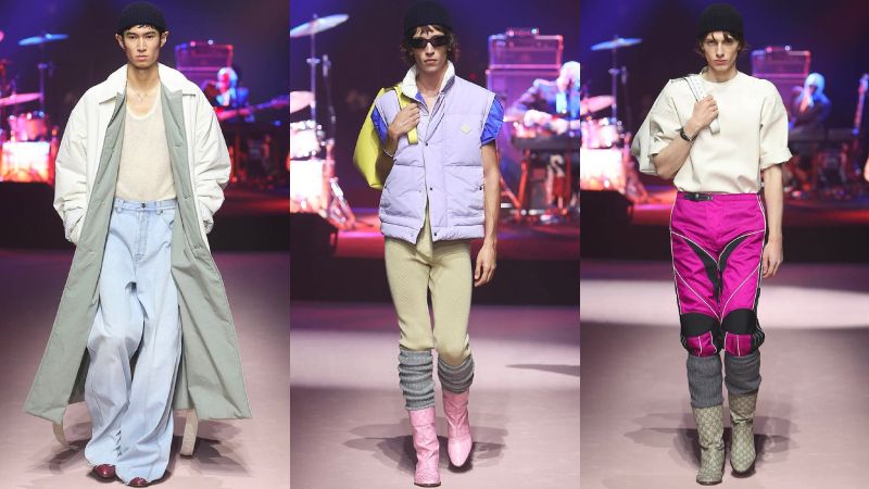 BST Gucci Thu Đông Nam 2023