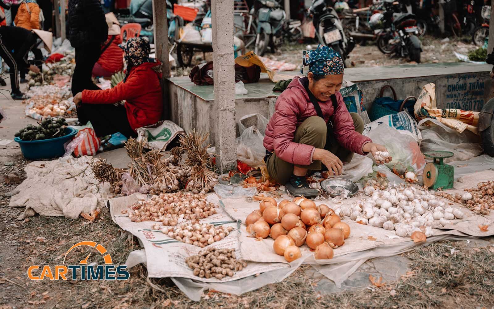 Chợ quê Tết