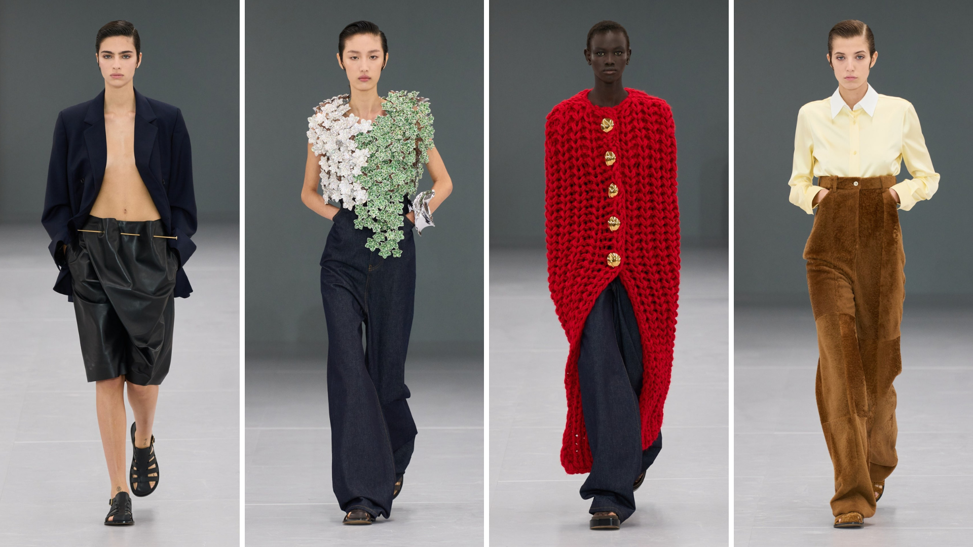 Loewe Xuân Hè 2024 với tinh thần quiet-luxury tại Paris Fashion Week