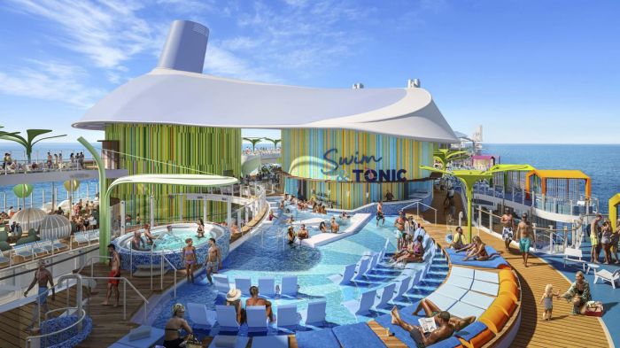 Có tất cả 7 hồ bơi trên du thuyền Icon of the Seas