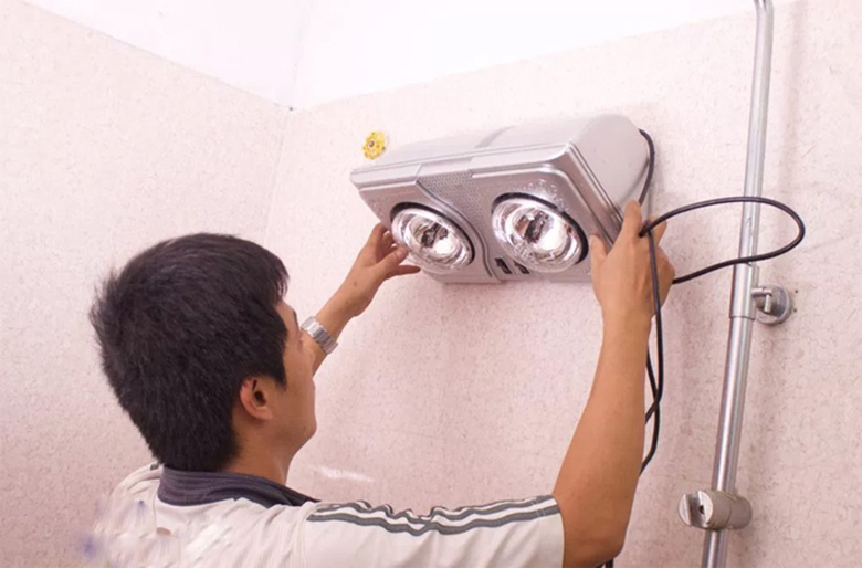 đèn sưởi nhà tắm