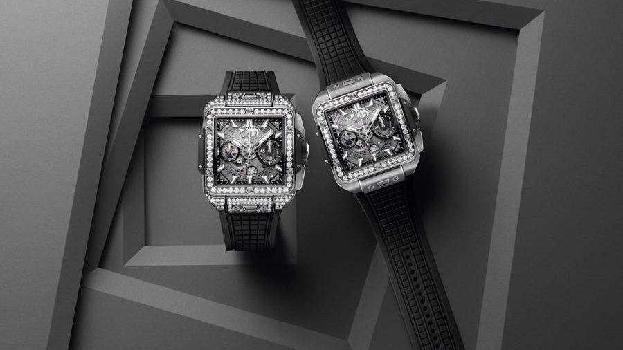 Nghệ thuật kết hợp đá quý giúp đồng hồ Hublot Square Bang Unico đắt đỏ