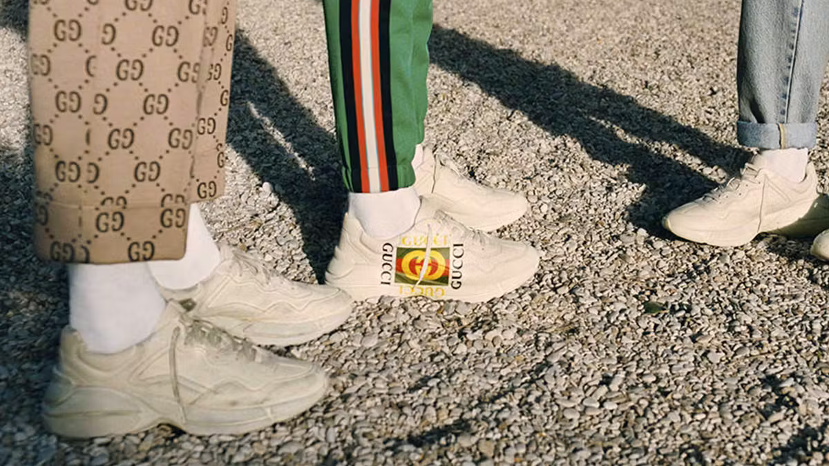 Sự trỗi dậy của Gucci: Có gì với đôi giày sneaker Gucci Rhyton?