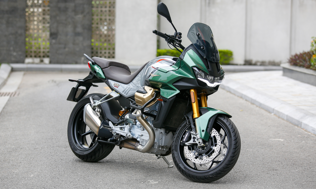 Moto Guzzi V100 Mandello S - môtô đường trường giá 535 triệu đồng