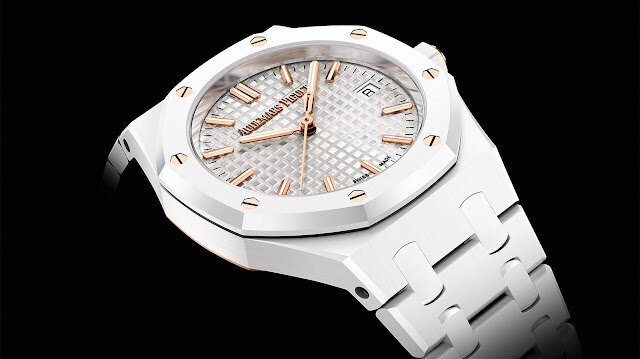 Ra mắt Audemars Piguet Royal Oak Selfwinding chất liệu ceramic trắng