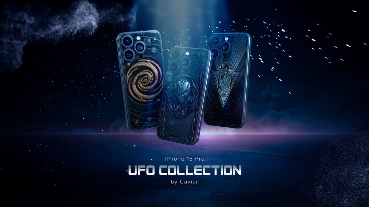 Caviar vừa công bố bộ sưu tập iPhone 15 Pro UFO