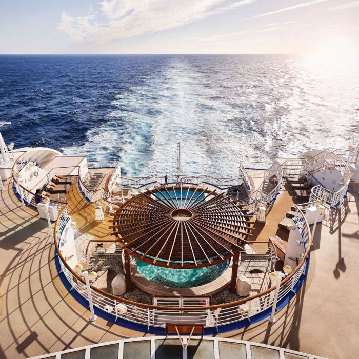 Quy mô của du thuyền Sea Princess không vượt trội so với những người anh em cùng nhà