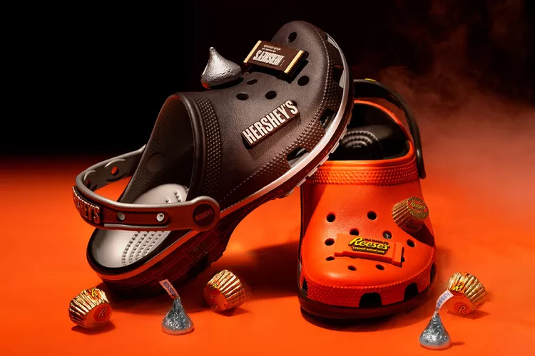 Sự hợp tác "ngọt ngào" của Crocs và Hershey