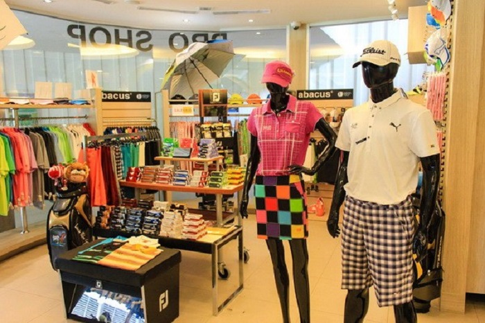 Cửa hàng proshop chuyên nghiệp. Ảnh: phuketgolf