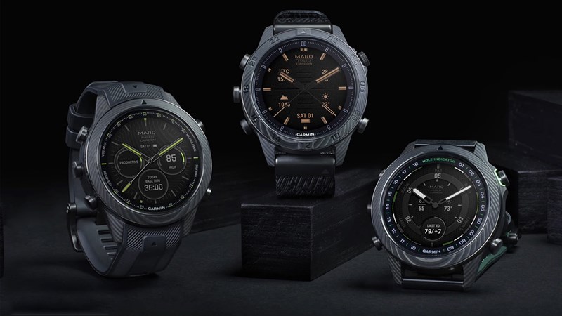 Ra mắt đồng hồ Garmin MARQ Carbon giá bán từ 2.900 USD