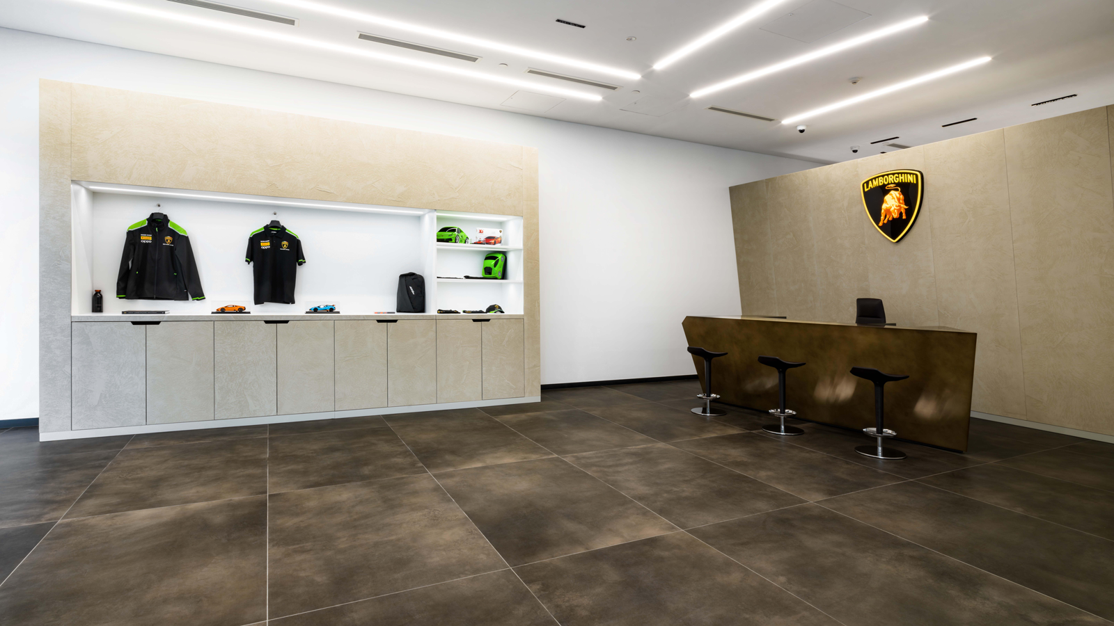 Lamborghini ra mắt showroom mới
