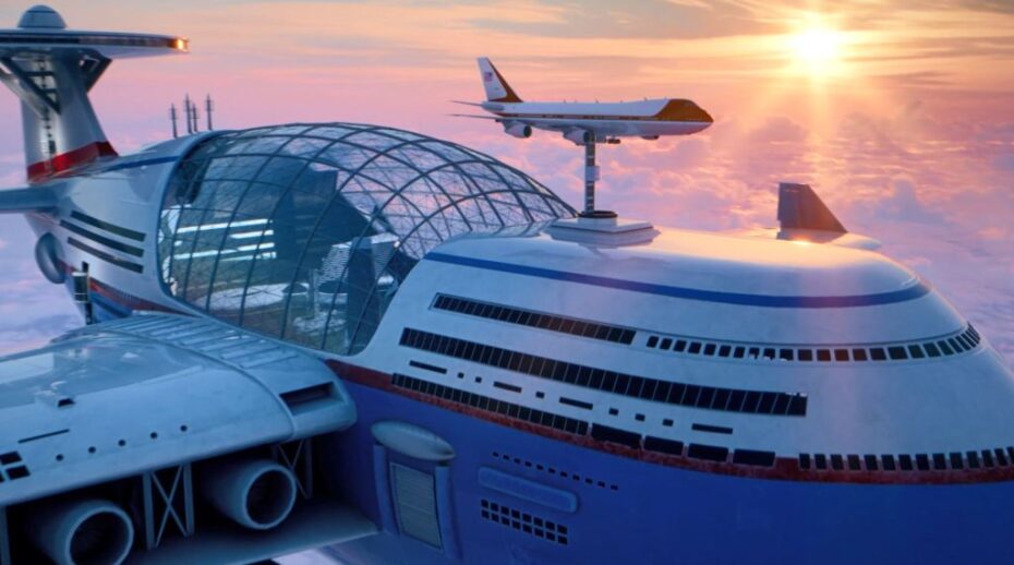 Ý tưởng "khách sạn bay" hoạt động bằng năng lượng hạt nhân