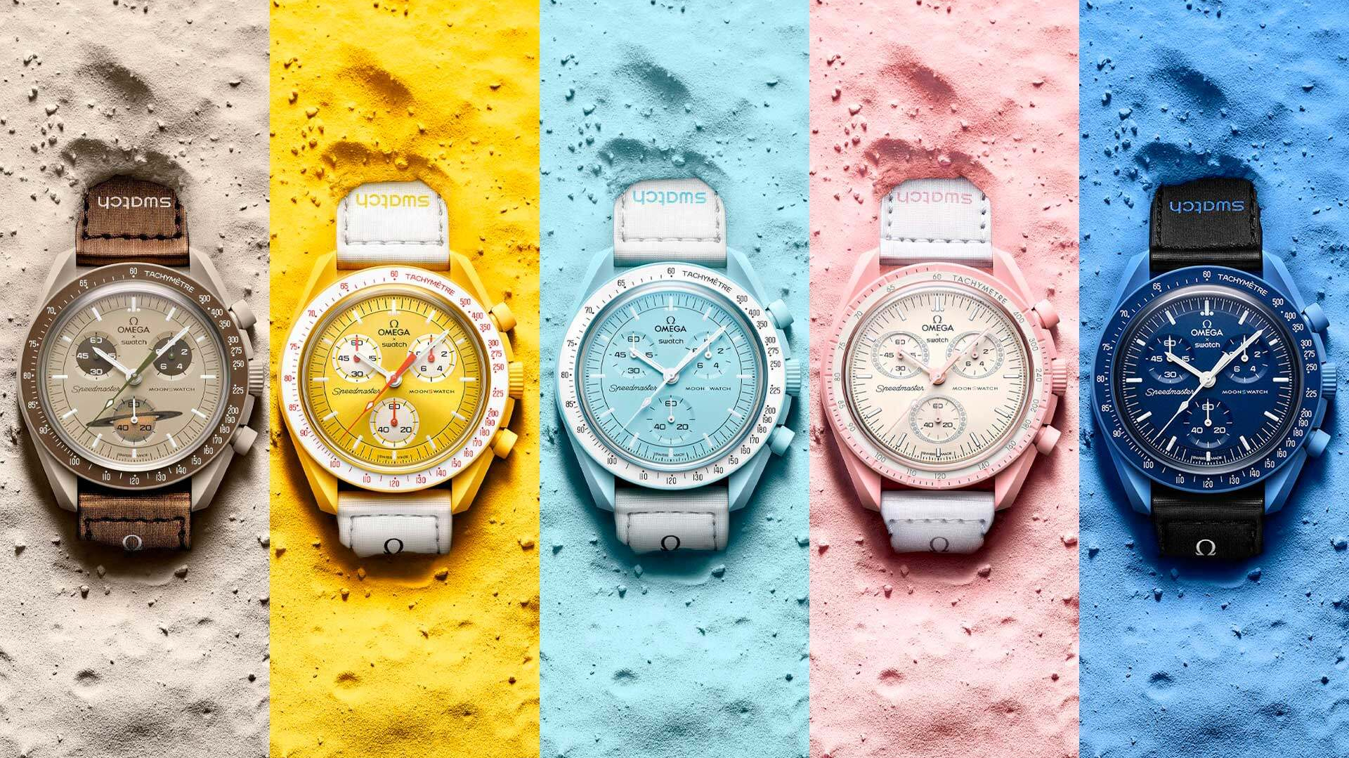 Đồng hồ Omega Moonwatch: màn collab giữa Omega và Swatch