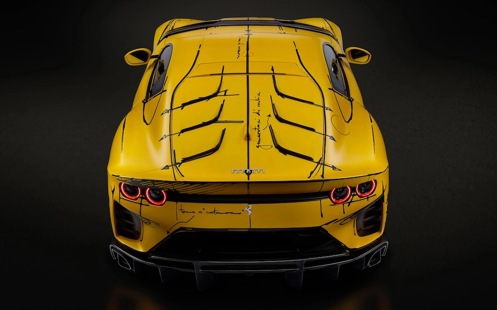 Siêu phẩm Ferrari 812 Competitionizione Tailor Made 