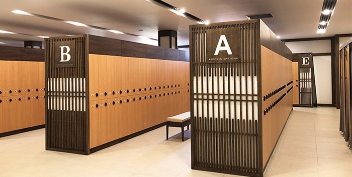 Phòng locker sang trọng. Ảnh: Oceangolf