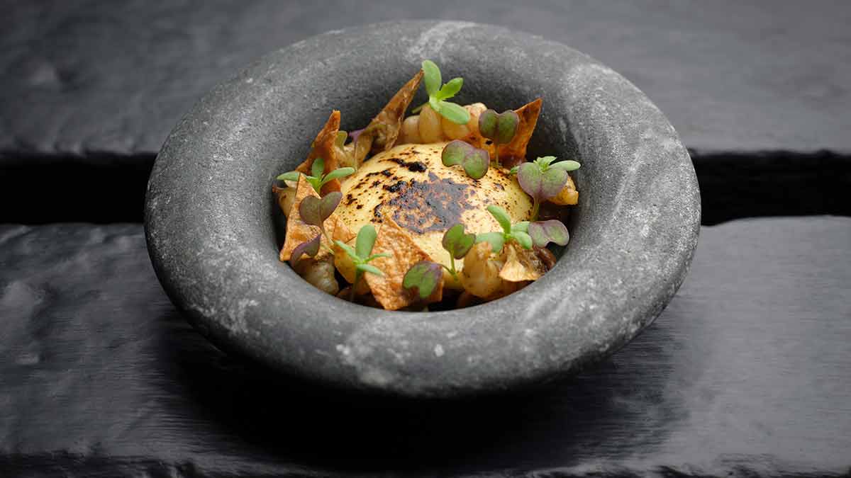 Nhà hàng hai sao Michelin L’Enclume thuộc làng cổ Cartmel nước Anh.